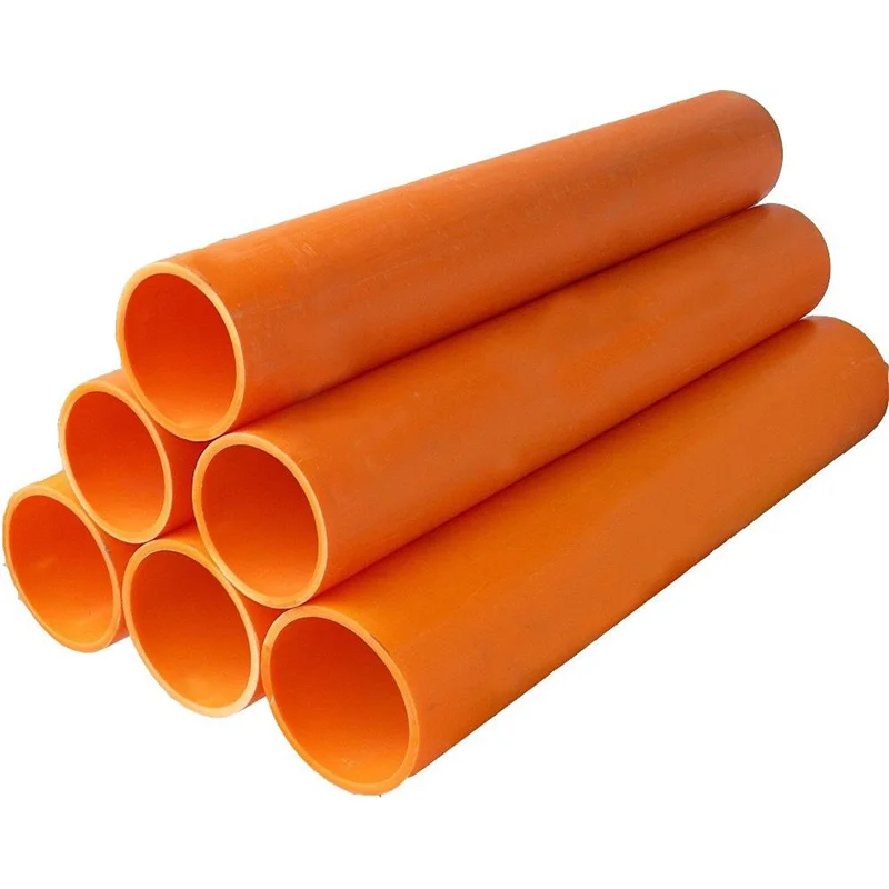 MPP power cable protection conduit trenchless threading pipe jacking – view 1