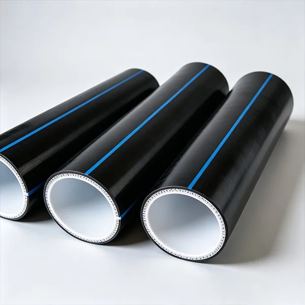 HDPE steel wire mesh reinforced PE composite pipe Municipal gas seawater utilization pipe PE polyethylene composite pipe Municipal engineering pipeline – view 1