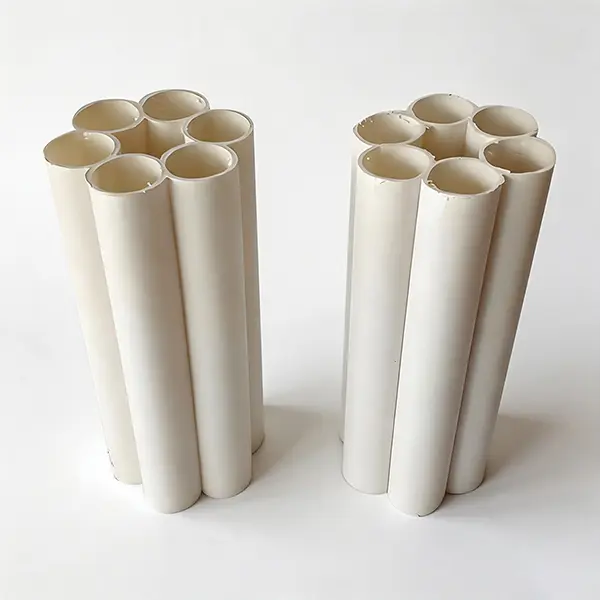 PVC-U plastic nine-hole seven-hole four-hole porous weak current upvc grille plum honeycomb threading cable sheathing tube