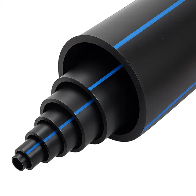 PE power cable protection sleeve, wire and optical cable threading pipe, weak current embedded PE pipe