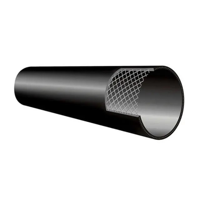 HDPE steel wire mesh reinforced PE composite pipe, fire-fighting mine water supply pipe, PE polyethylene composite pipe, general underground coal mine pipe