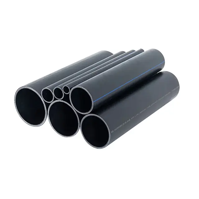 HDPE steel wire mesh reinforced PE composite pipe Municipal gas seawater utilization pipe PE polyethylene composite pipe Municipal engineering pipeline