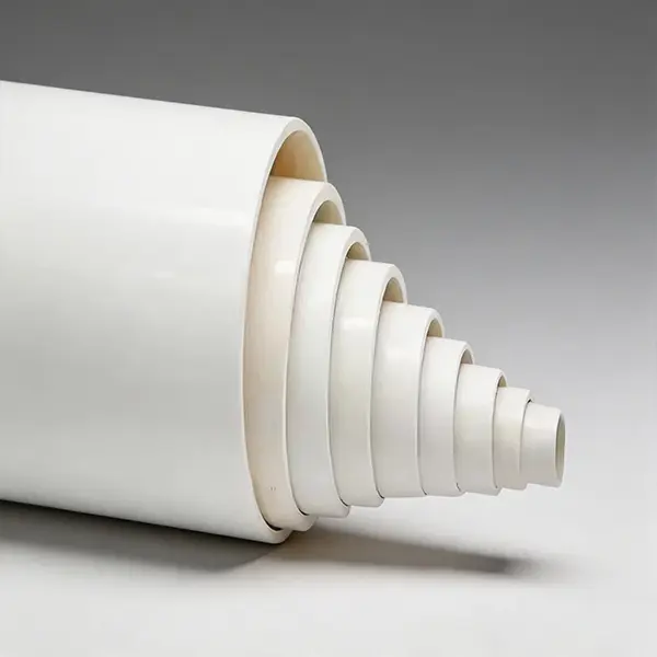 UPVC municipal underground water supply large diameter white farmland irrigation U-PVC drainage thickened round pipe