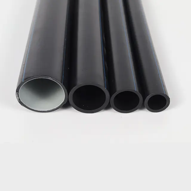 Large diameter municipal water supply and drainage pipe manufacturer lawn and flower water PE irrigation pipe