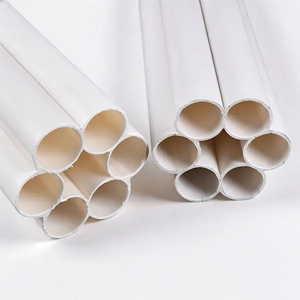 U-PVC plum blossom pipe pvc-u communication 9-hole four-hole weak current porous plastic grille pipe