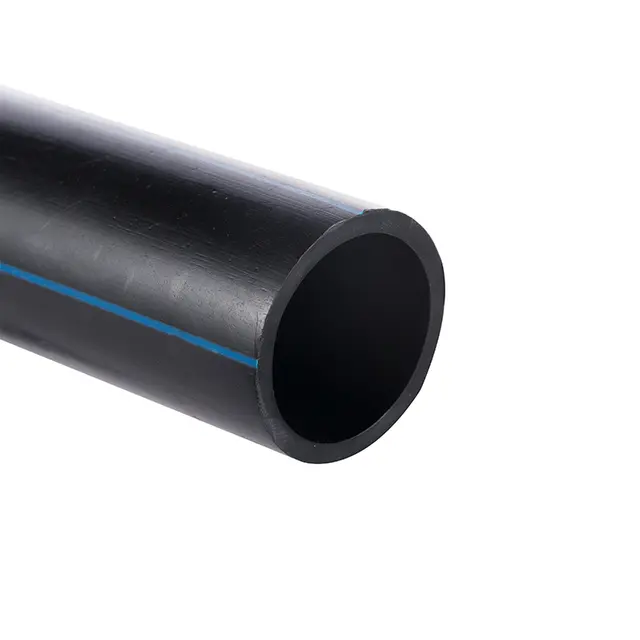 PE pipe black plastic landscaping farmland UV resistant, aging resistant PE irrigation pipe
