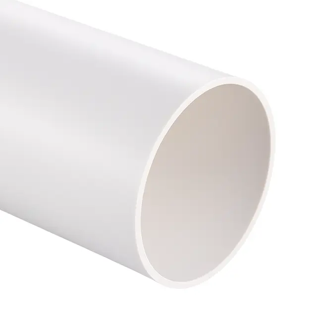 High temperature resistant PVC-U solid wall cable protection tube, external pressure resistant buried power communication pipe, optical cable threading pipe