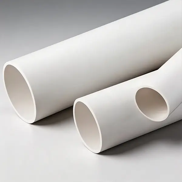 Municipal building water supply and drainage PVC-U plastic large-diameter bathroom kitchen sewage drainage thickened drainage pipe