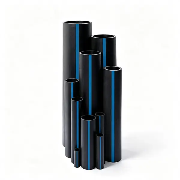 HDPE seawater desalination pipe large diameter PE solid wall pipe