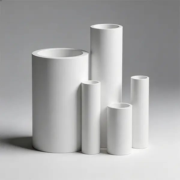 Large-diameter PVC-U white plastic high-performance solid wall sound-absorbing sewage sewerage pipe for municipal buildings