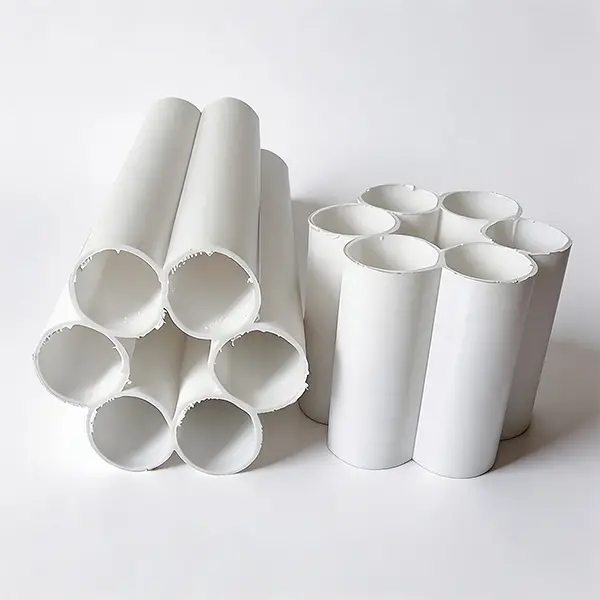 PVC-U four-hole nine-hole seven-hole grille plum flower weak current plastic threading porous tube underground communication pipeline